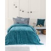 Κουβέρτα Μονή 160x220 - Starrin Blue