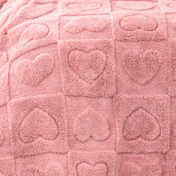Κουβέρτα Μονή 160x220 - Amoria Pink