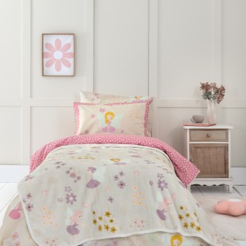 Κουβέρτα Βελουτέ Ημίδιπλη 180x220 - Fairielle