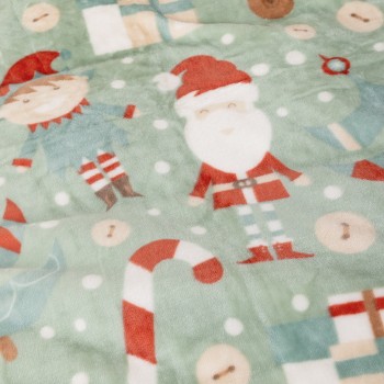 Κουβέρτα Βελουτέ Μονή 160x220 - Santa Snug