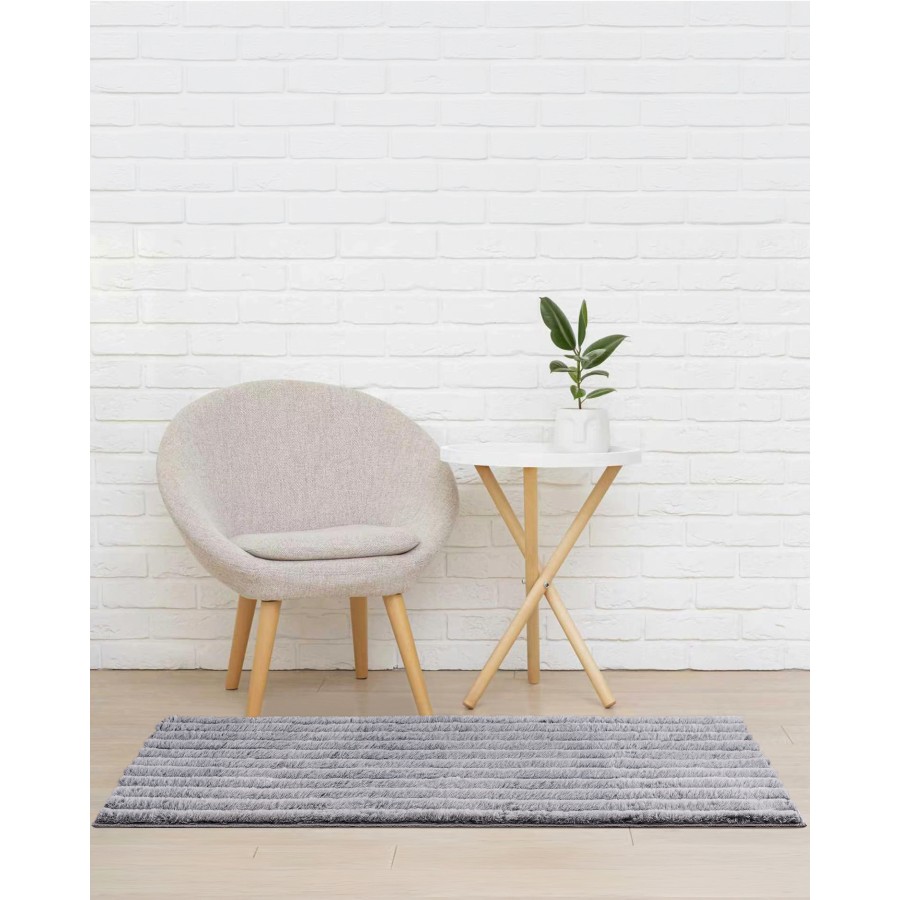 Χαλάκι 70x130 - Misty Steel Gray