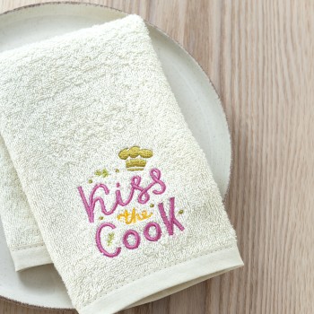 Πετσέτα Κουζίνας 40x40 - Cook Kiss