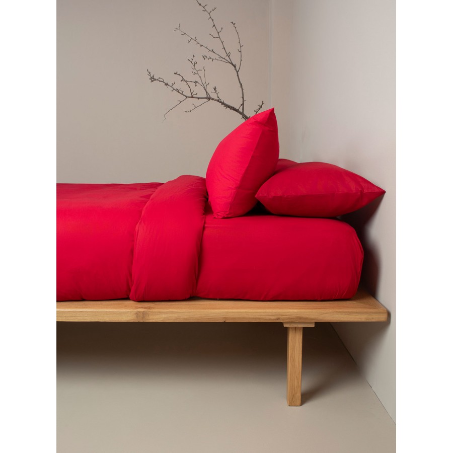 Παπλωματοθήκη Cotton Feelings 113 Red Διπλή (200x250)