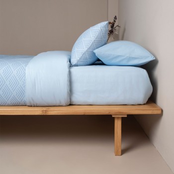 Παπλωματοθήκη Cotton Feelings 2048 Blue Διπλή (200x250)