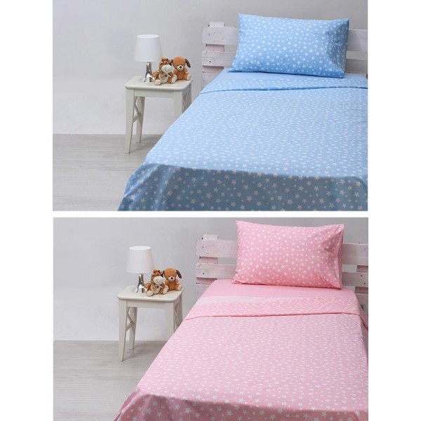 Παπλωματοθήκη Cotton Feelings 22 Pink Μονή (170x250)