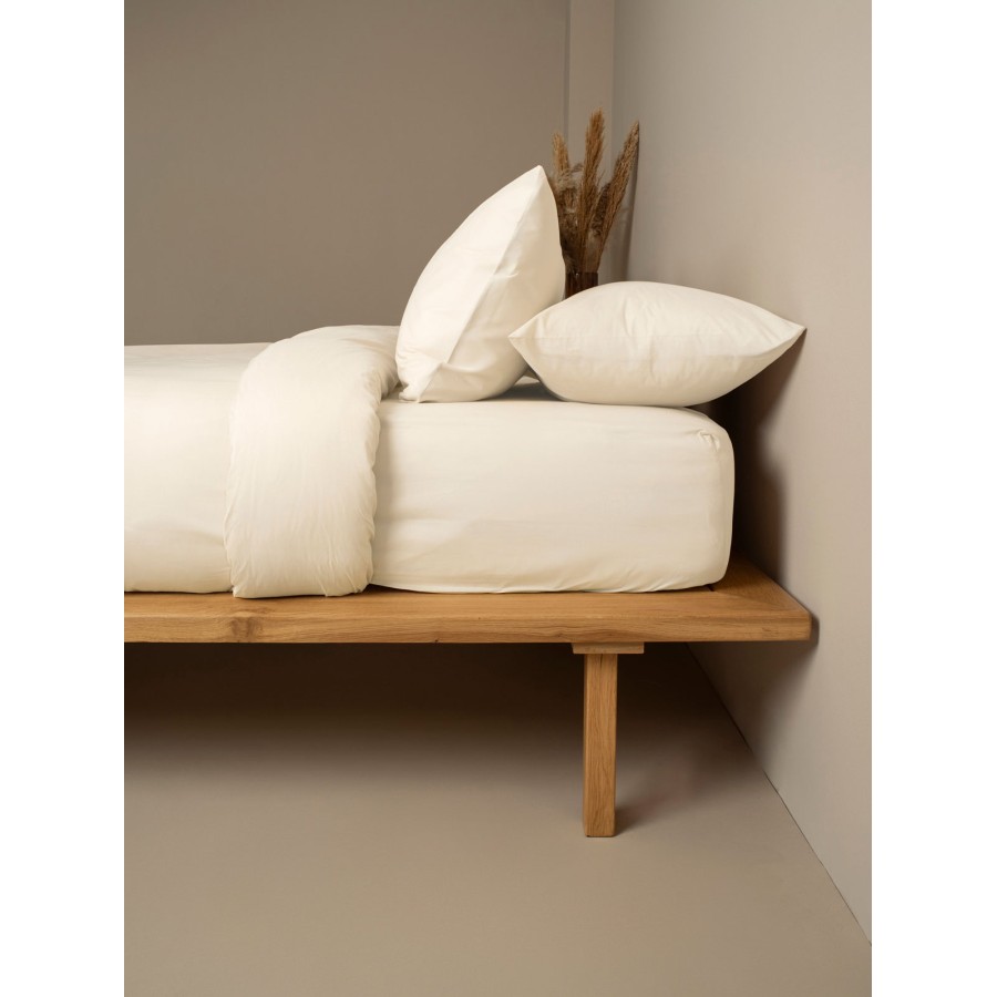 Παπλωματοθήκη Cotton Feelings 108 Ecru Μονή (170x250)