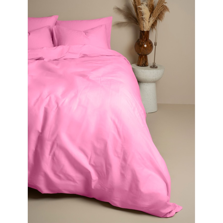 Σετ Σεντόνια Cotton Feelings 112 Fuchsia Μονό με λάστιχο(105x205+30)