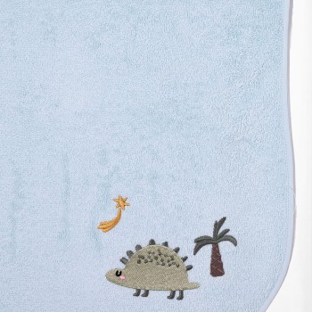 Fluffy Κεντητό Πόντσο Mint one size