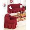 Κάλυμμα σαλονιού Γκοφρέ Red
