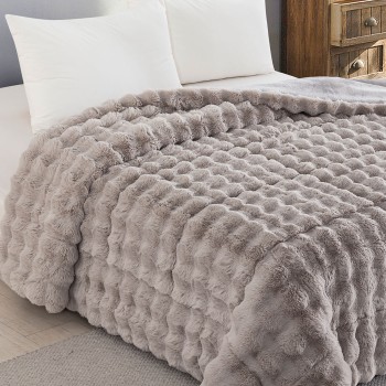 Κουβερτοπάπλωμα Rabbit Light Grey Μονό (160x220)