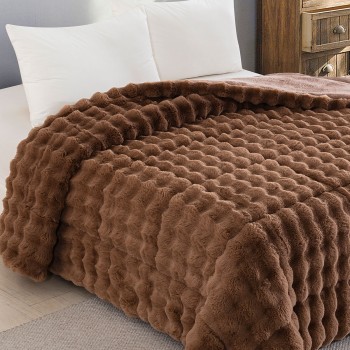 Κουβερτοπάπλωμα Rabbit Mocha Υπέρδιπλο (220x240)