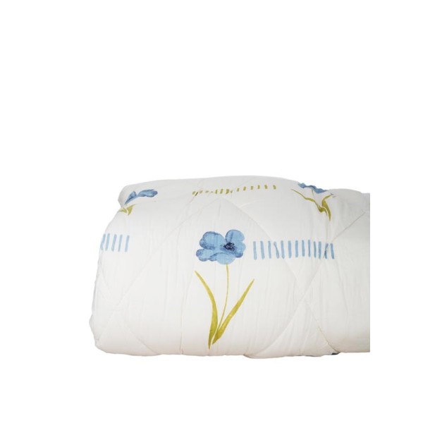 Πάπλωμα βαμβακερό εμπριμέ 16 Μονό (160x220)