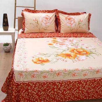 Πάπλωμα Satin Εμπριμέ 70043 Υπέρδιπλο (220x240)