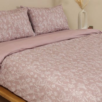 Παπλωματοθήκη Cotton Feelings 2050 Powder Μονή (170×250)