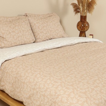 Παπλωματοθήκη Cotton Feelings 2052 Beige Διπλή (200×250)
