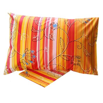 Σετ Σεντόνια Cotton Feelings εμπριμέ 8082 Μονό (160x260)