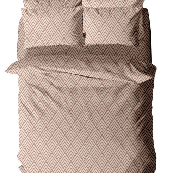 Παπλωματοθήκη Menta Εμπριμέ 500 Powder Υπέρδιπλη (230x250)