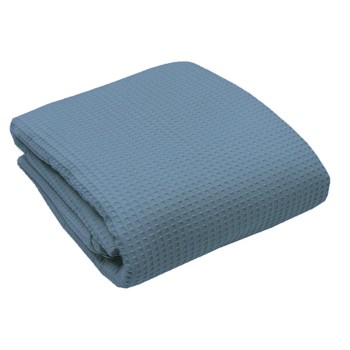 Κουβέρτα πικέ cotton Blue King Size (240x260)