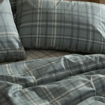 Μαξιλαροθήκη Cotton Feelings 2066 Aqua 50x70