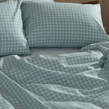 Μαξιλαροθήκη Cotton Feelings 2064 Aqua 50x70