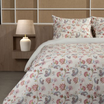 Σετ Σεντόνια Cotton Feelings 2068 Ecru Μονό με λάστιχο(105x205+30)