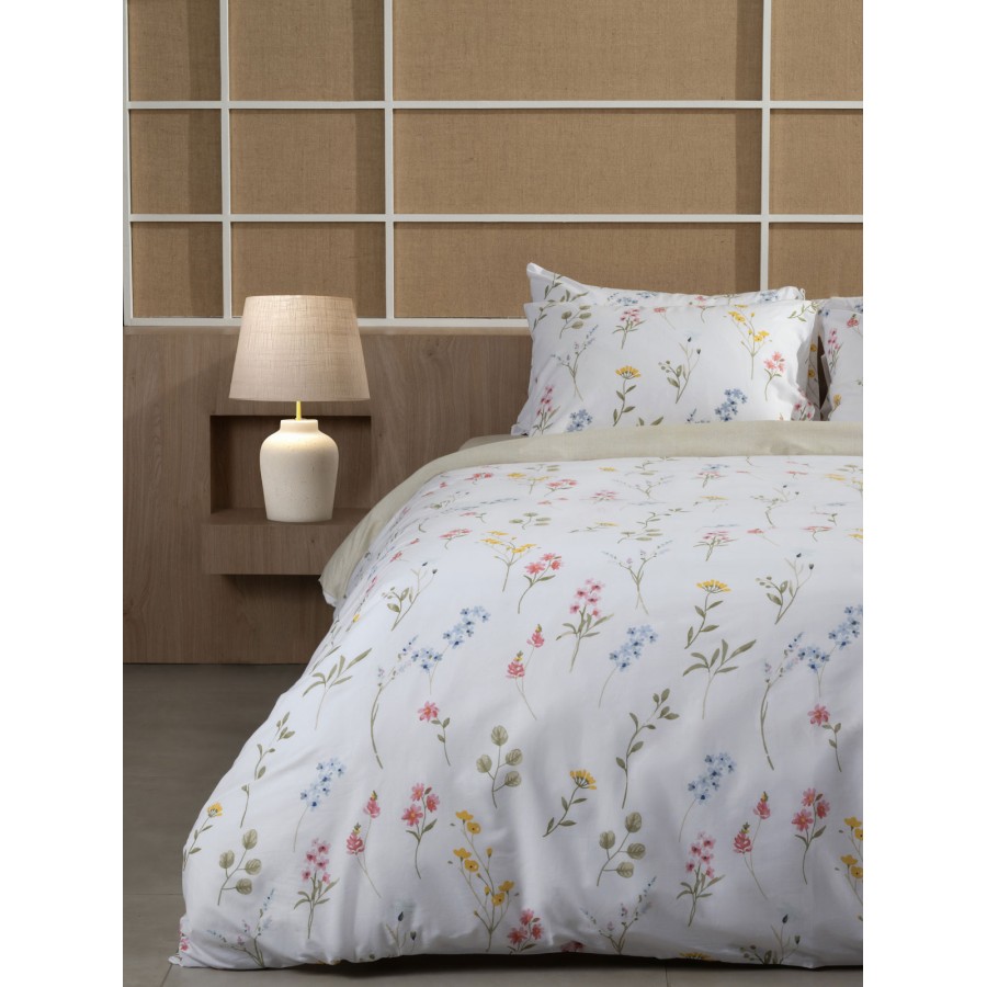 Σετ Σεντόνια Cotton Feelings 2062 Διπλό με λάστιχο (150x205+30)