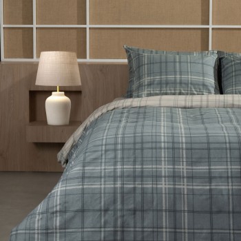 Σετ Σεντόνια Cotton Feelings 2066 Aqua Υπέρδιπλο (235x270)