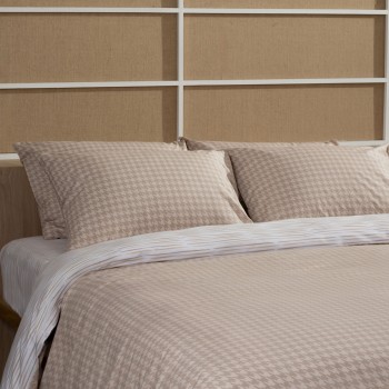 Σετ Σεντόνια Cotton Feelings 2064 Beige King Size (260x270)