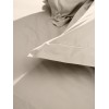 Κατωσέντονο Βαμβακοσατέν Omnia με λάστιχο Beige Διπλό (160x200+40)