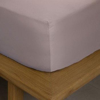 Κατωσέντονο Βαμβακοσατέν Omnia με λάστιχο Powder Διπλό (160x200+40)