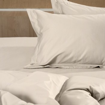 Σεντόνι Βαμβακοσατέν Omnia φλατ Beige Υπέρδιπλο (250×280)