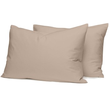 Μαξιλαροθήκες Cotton Feelings 119 Mocha 50x70
