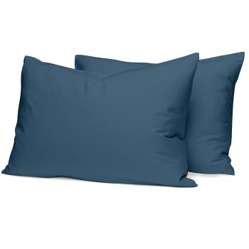 Μαξιλαροθήκες Cotton Feelings 121 Sea Blue 50x70