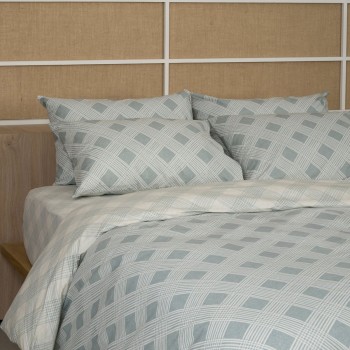 Μαξιλαροθήκες Cotton Feelings 2072 Aqua 50x70