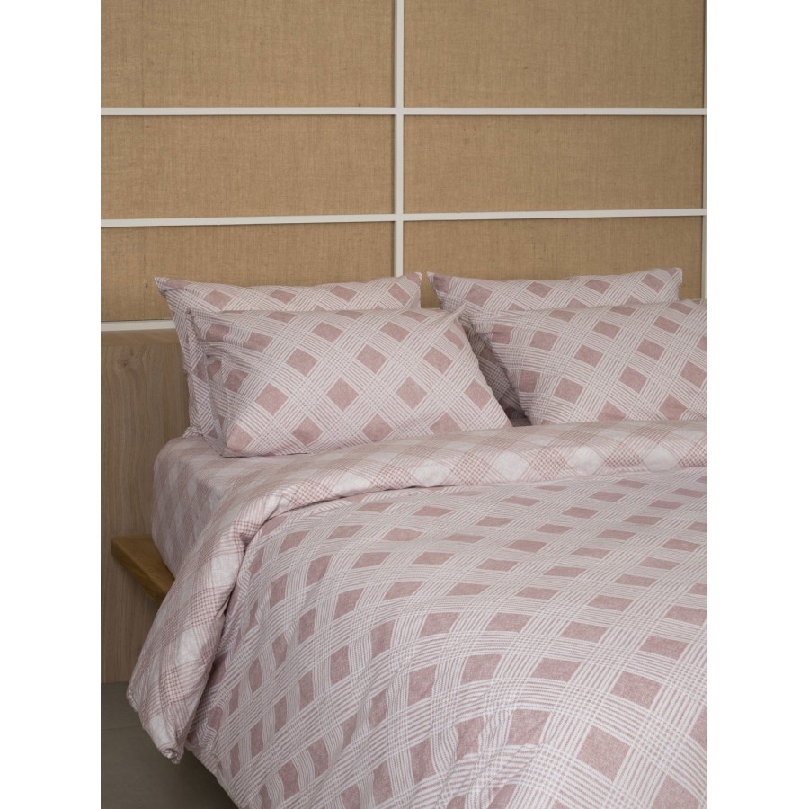 Μαξιλαροθήκες Cotton Feelings 2072 Rose 50x70