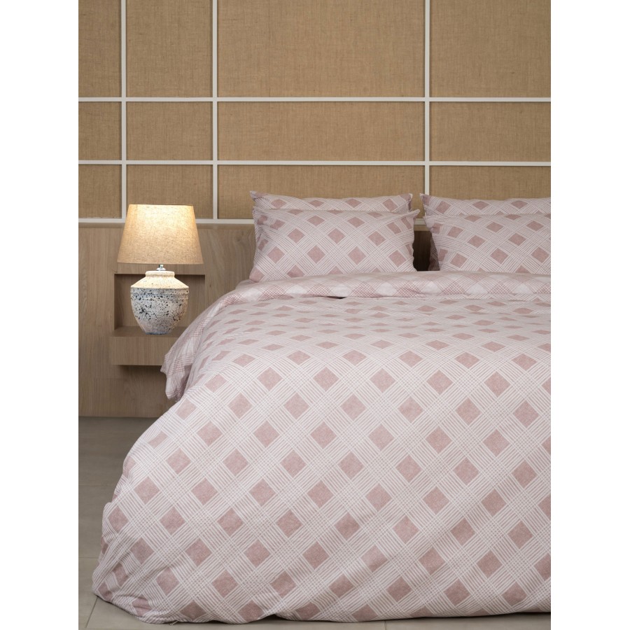 Μαξιλαροθήκες Cotton Feelings 2072 Rose 50x70