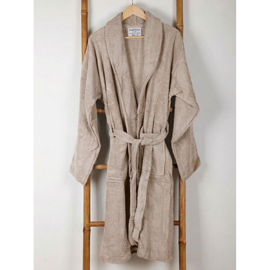 Μπουρνούζι Sato Beige Medium