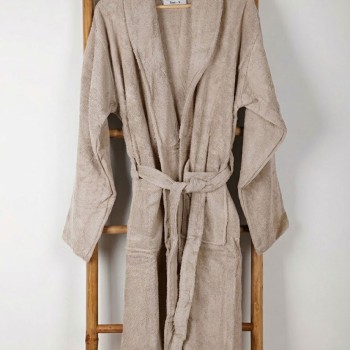 Μπουρνούζι Sato Beige Large