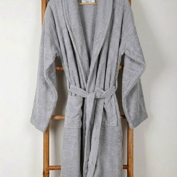 Μπουρνούζι Sato Light Grey Medium