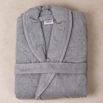 Μπουρνούζι Sato Light Grey Large