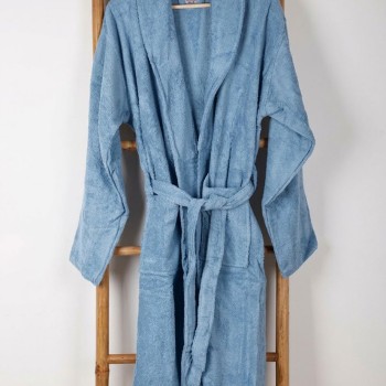 Μπουρνούζι Sato Light Blue XLarge