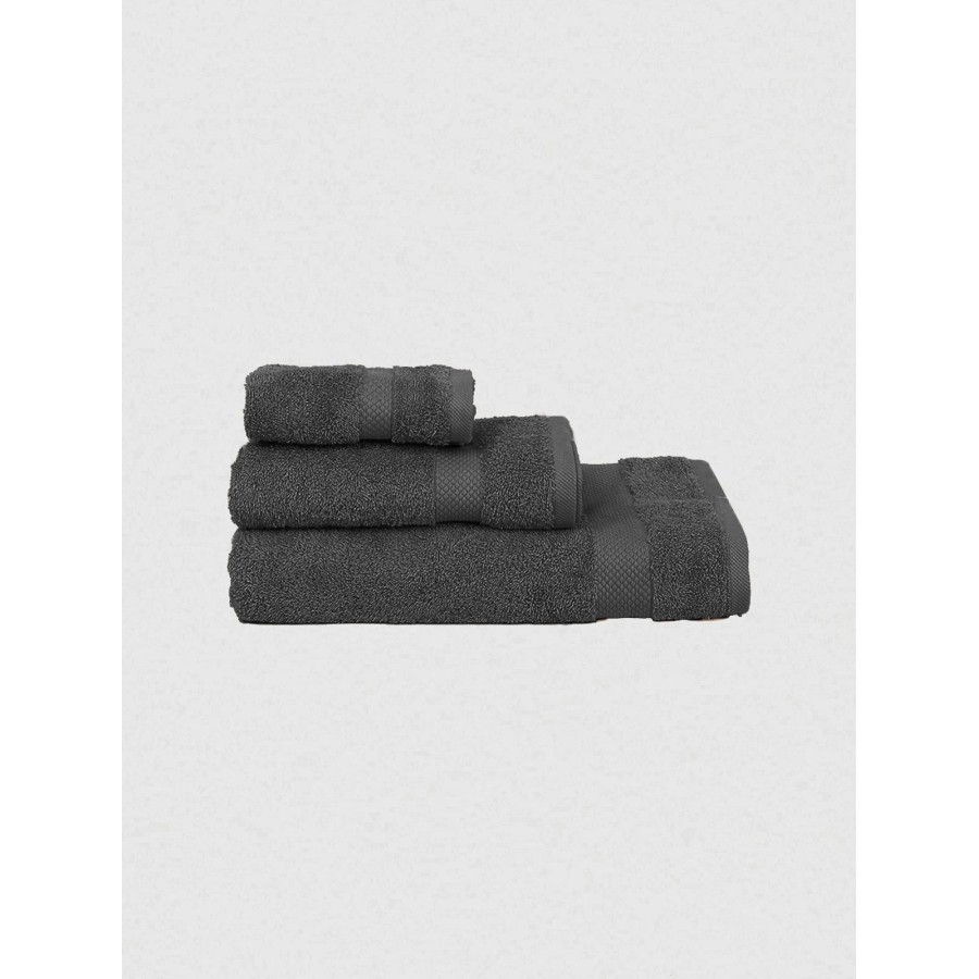 Σετ Πετσετών Ameli Grey Σετ Μπάνιου (30x50-50x100-80x150)
