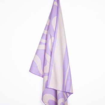 Πετσέτα Θαλάσσης Sea View Groovy Purple 80x180