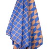 Πετσέτα Θαλάσσης Sea View Cubic Blue 80x180