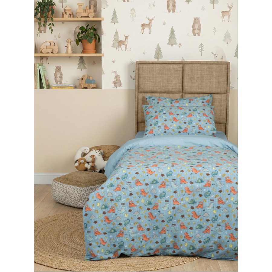 Σετ Σεντόνια Cotton Feelings 54 Μονό με λάστιχο(105x205+30)