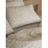 Σετ Σεντόνια Cotton Feelings 2070 Beige Μονό (165x270)