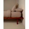Σετ Σεντόνια Cotton Feelings 118 Brown Μονό με λάστιχο(105x205+30)