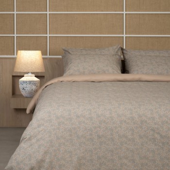 Σετ Σεντόνια Cotton Feelings 928 Beige Υπέρδιπλο (235x270)