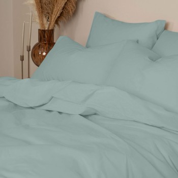 Σετ Σεντόνια Cotton Feelings 114 Light Aqua King Size (260x270)