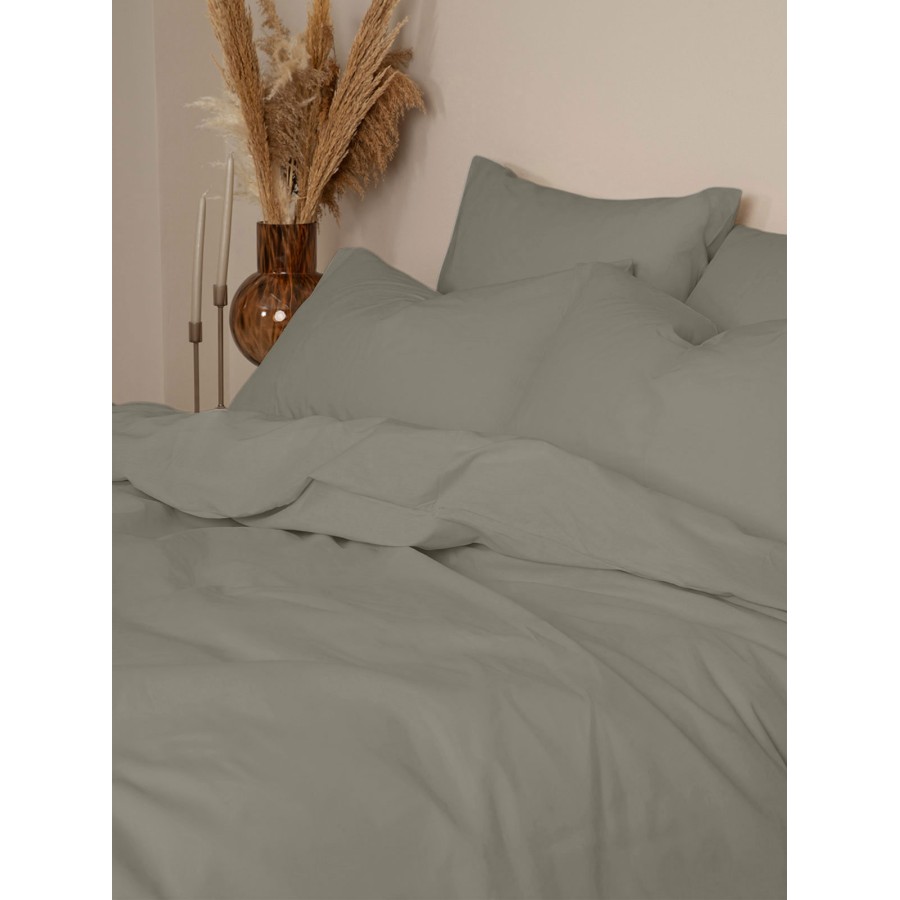 Σετ Σεντόνια Cotton Feelings 122 Paloma Grey King Size (260x270)